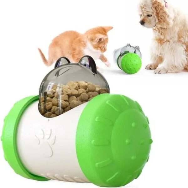 Interactive Cat Feeder Toy Wheel