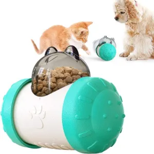 Interactive Cat Feeder Toy Wheel