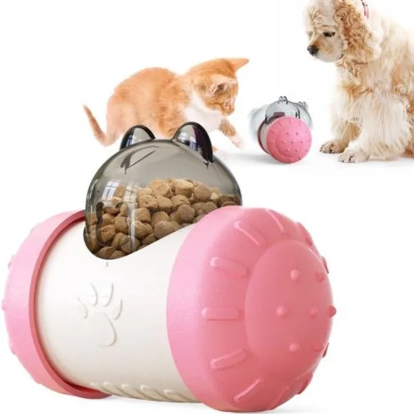 Interactive Cat Feeder Toy Wheel