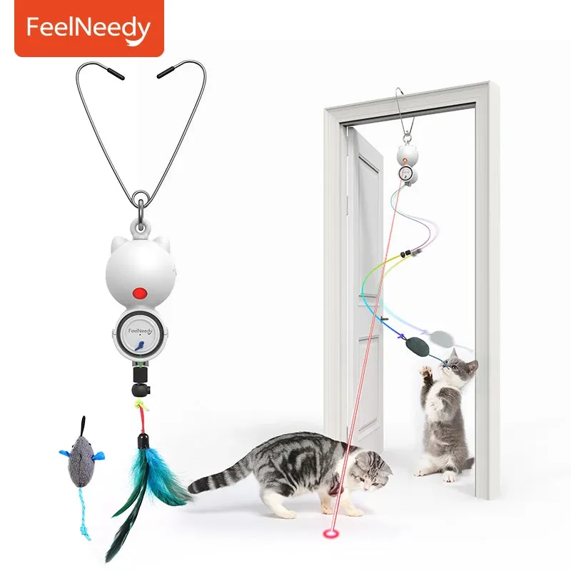 Interactive LED Cat Toy