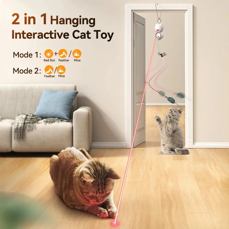 Interactive LED Cat Toy