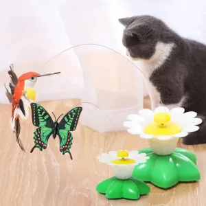 Interactive Rotating Cat Toy