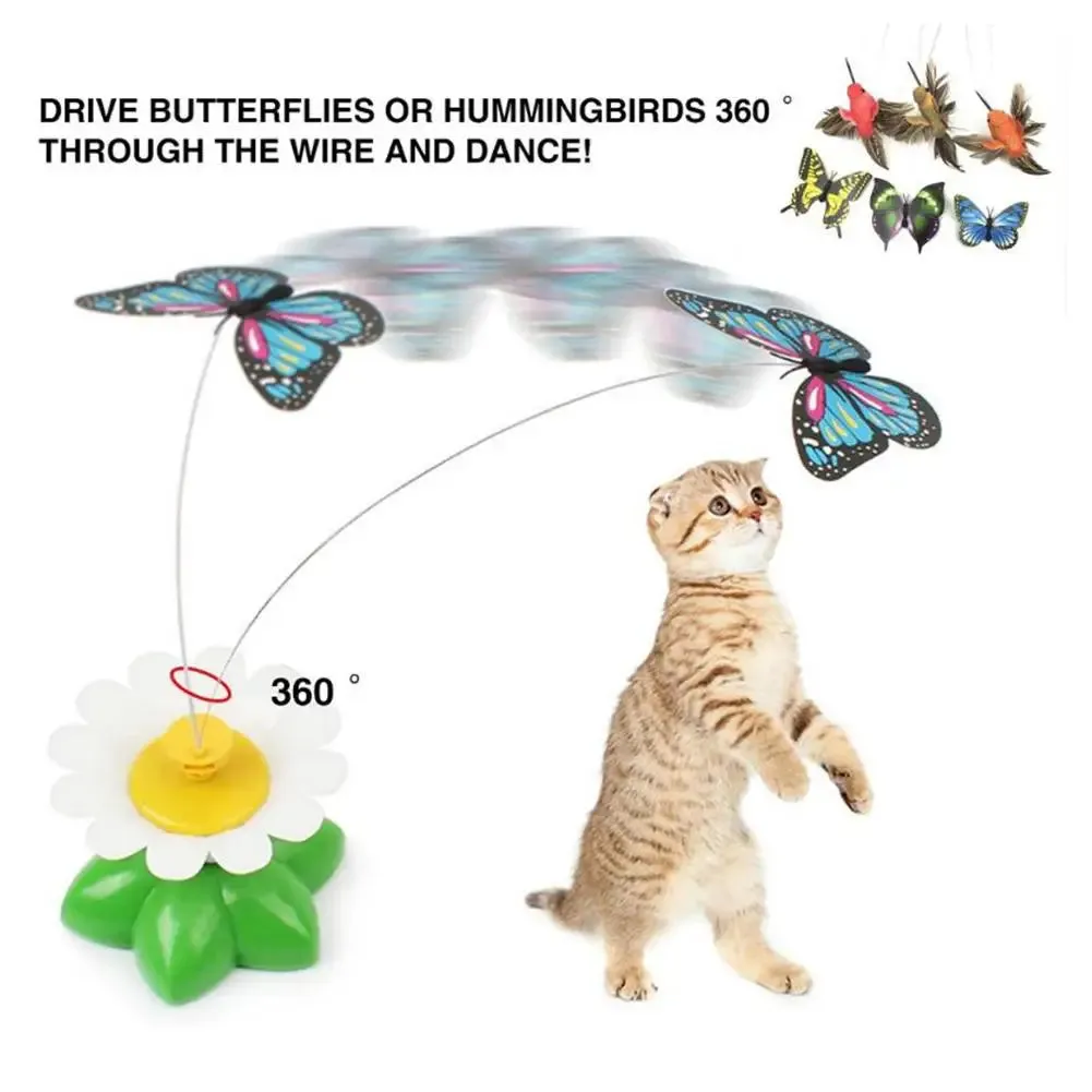 Interactive Rotating Cat Toy