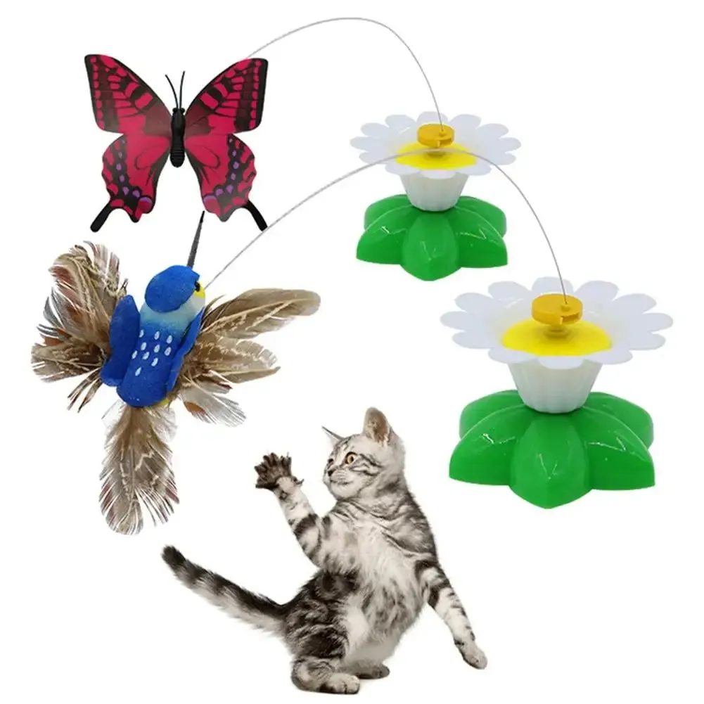 Interactive Rotating Cat Toy