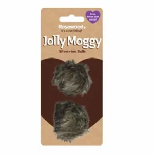 Jolly Moggy Silverline Balls 2 Pack