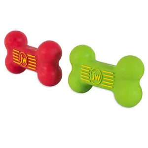 JW ISqueak Bones Dog Toys 2-pk