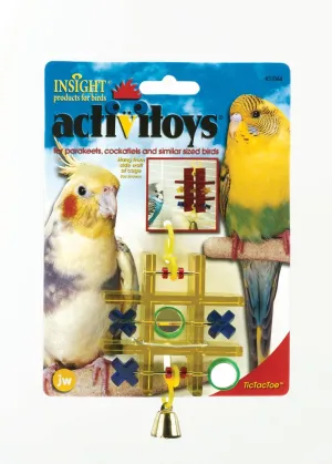 JW Pet ActiviToy Tic Tac Toe Bird Toy