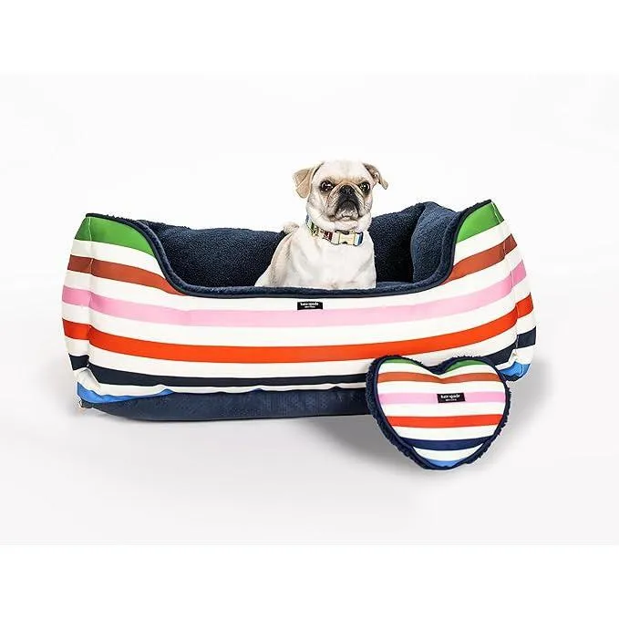 Kate Spade New York | Stripy Heart Dog Chew Toy