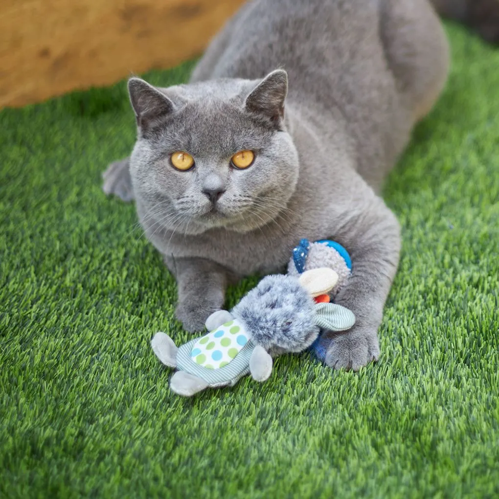 Kazoo Grumpy Rabbit Cat Toy