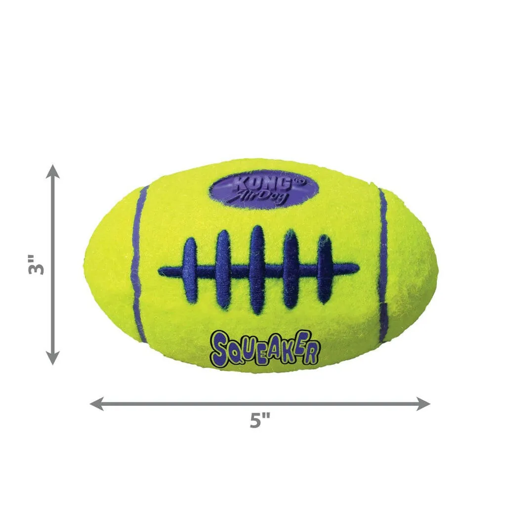 Kong AirDog Squeaker Football Dog Toy