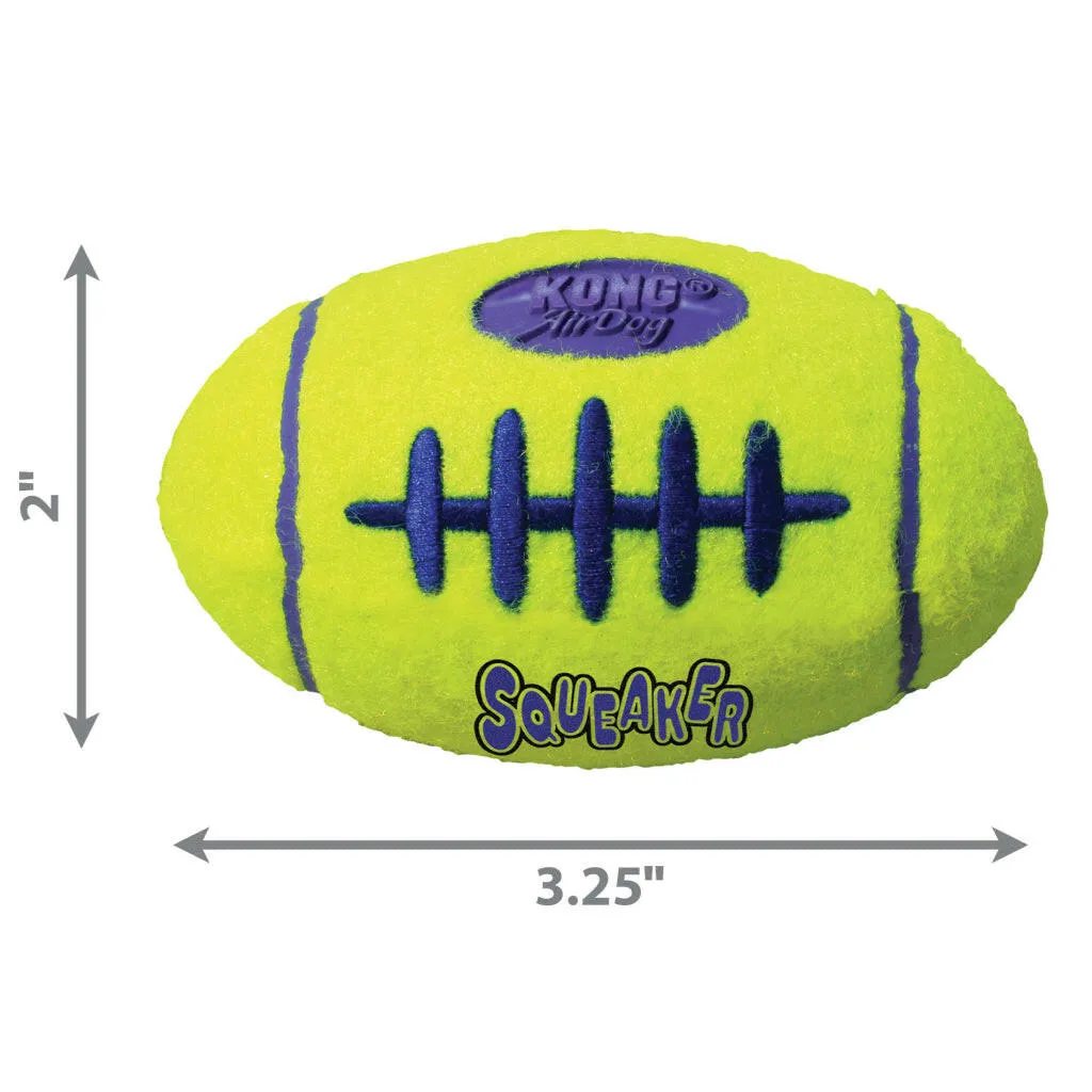 Kong AirDog Squeaker Football Dog Toy