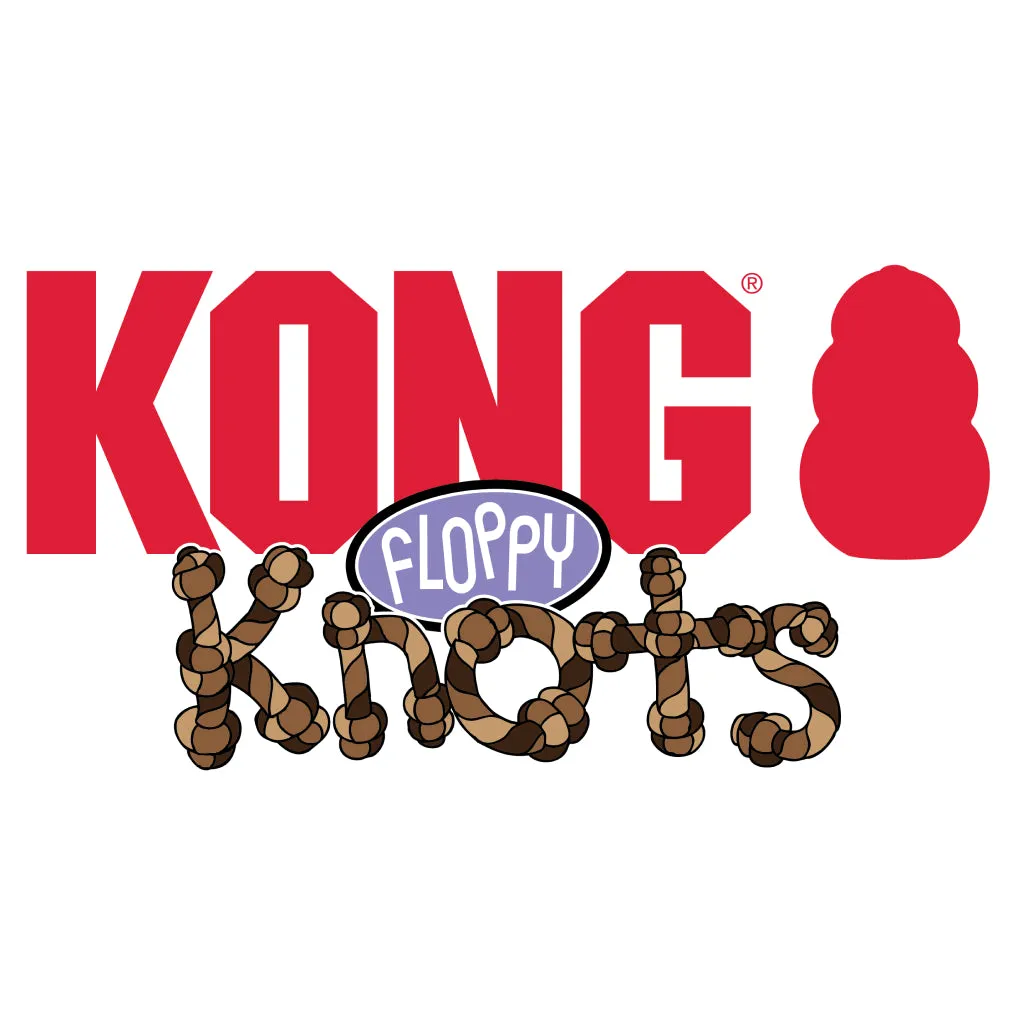 KONG Floppy Knots Fox Toy For Dogs