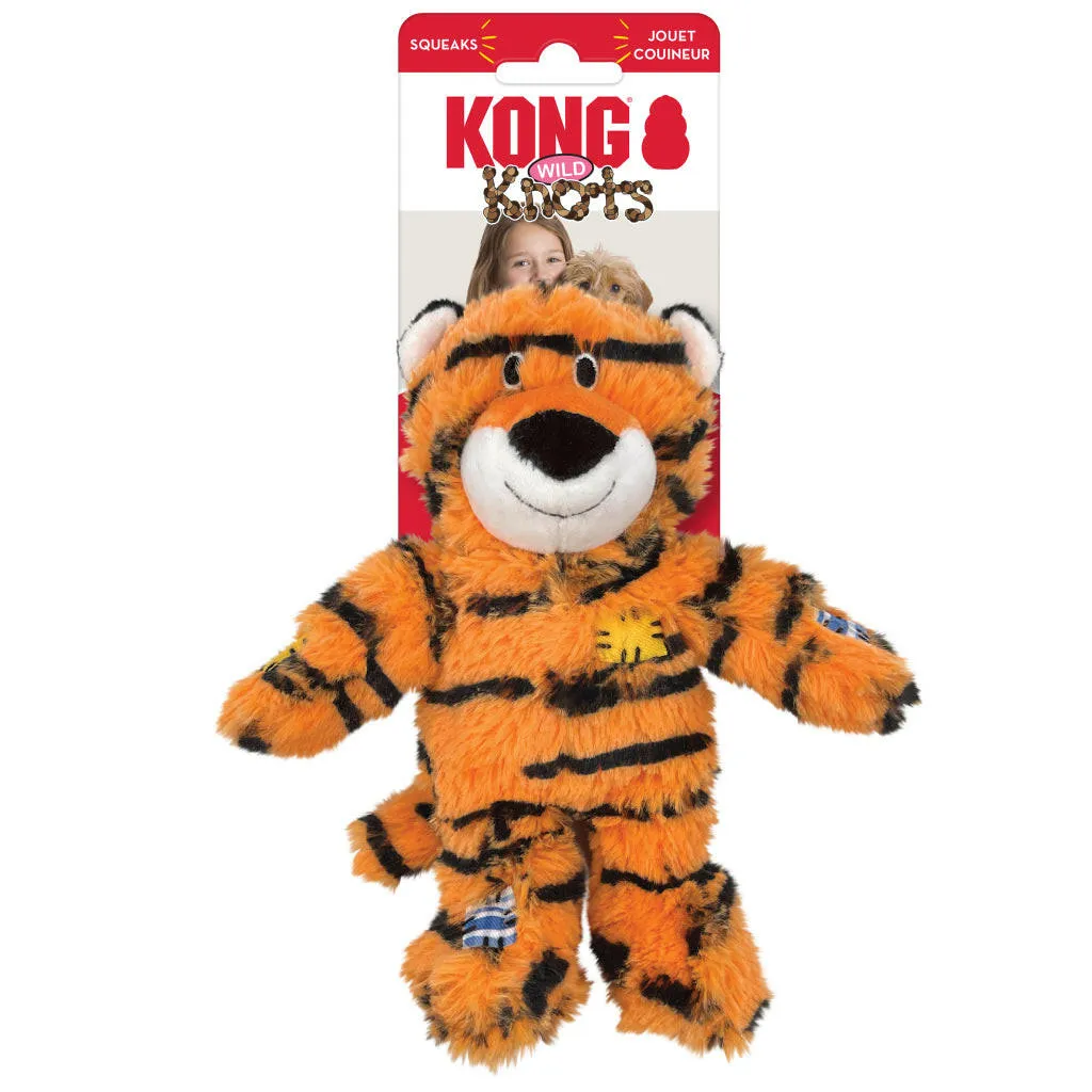 Kong Wild Knots Tiger Toy For Dogs