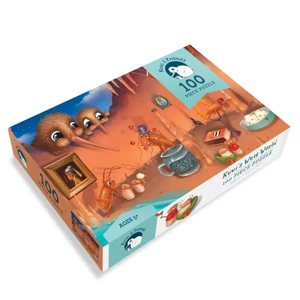 Kuwi & Friends Puzzle 100pc -  Weta World