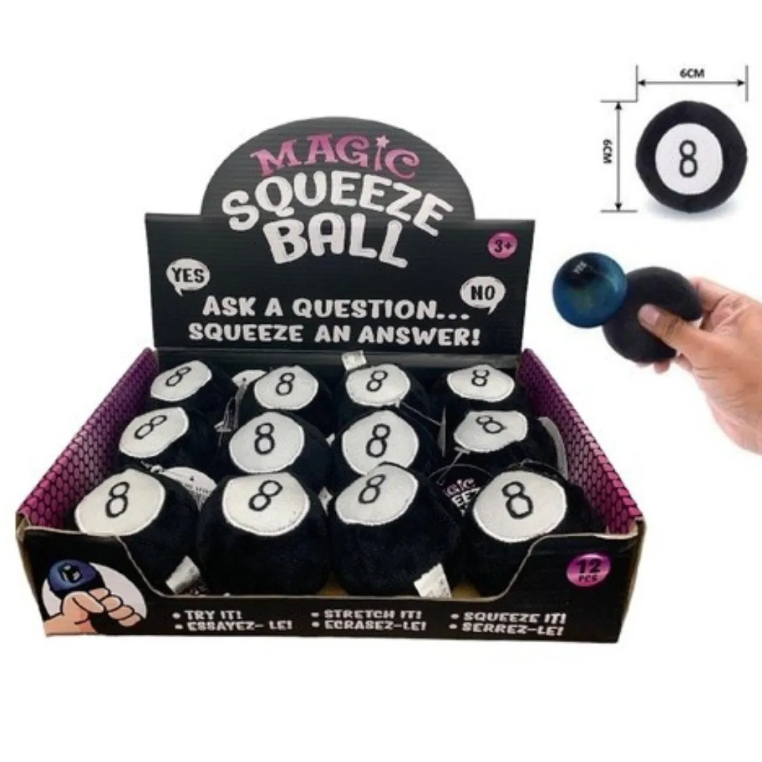 Magic Plush Ball - Ask A Question, Squeeze An Answer!