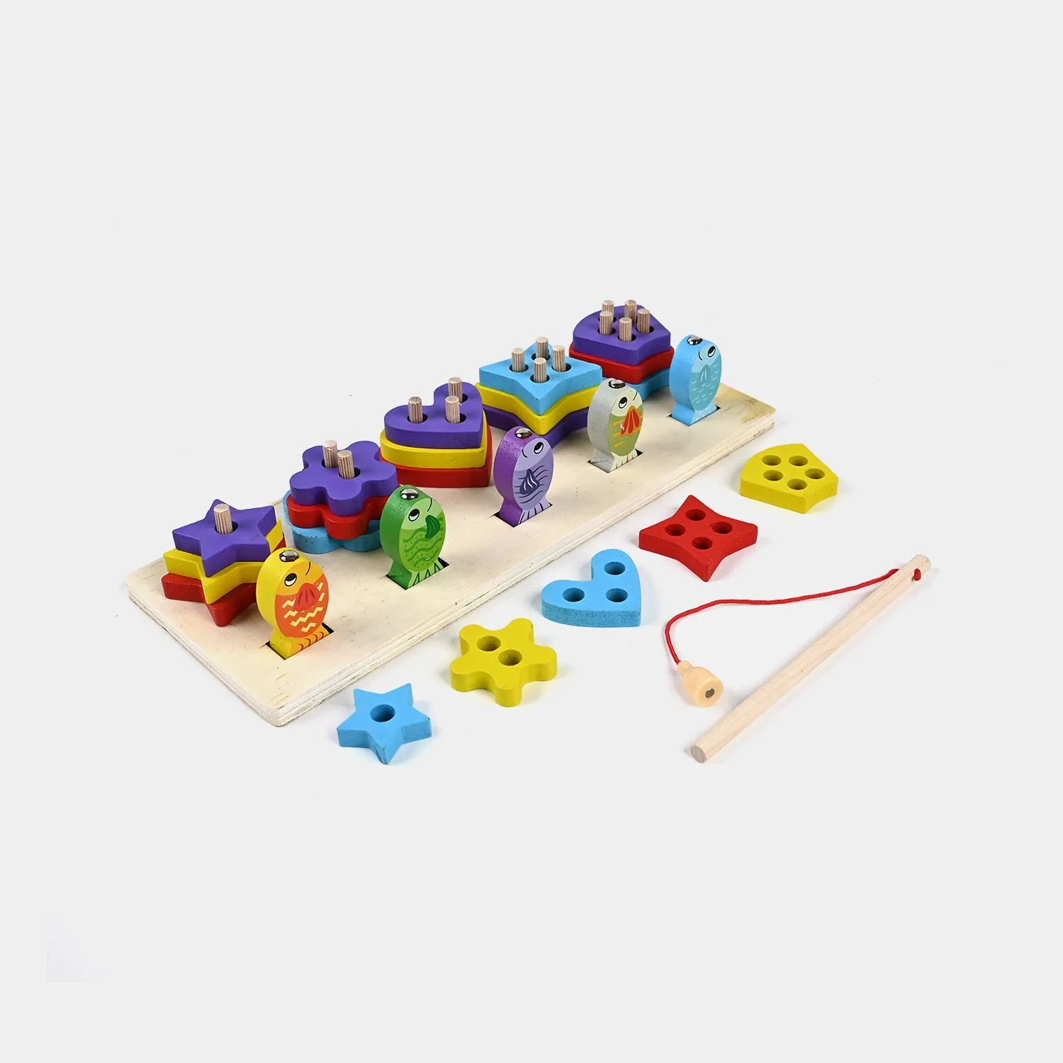 Multifunctional Shape Board Educational Toy For Kids