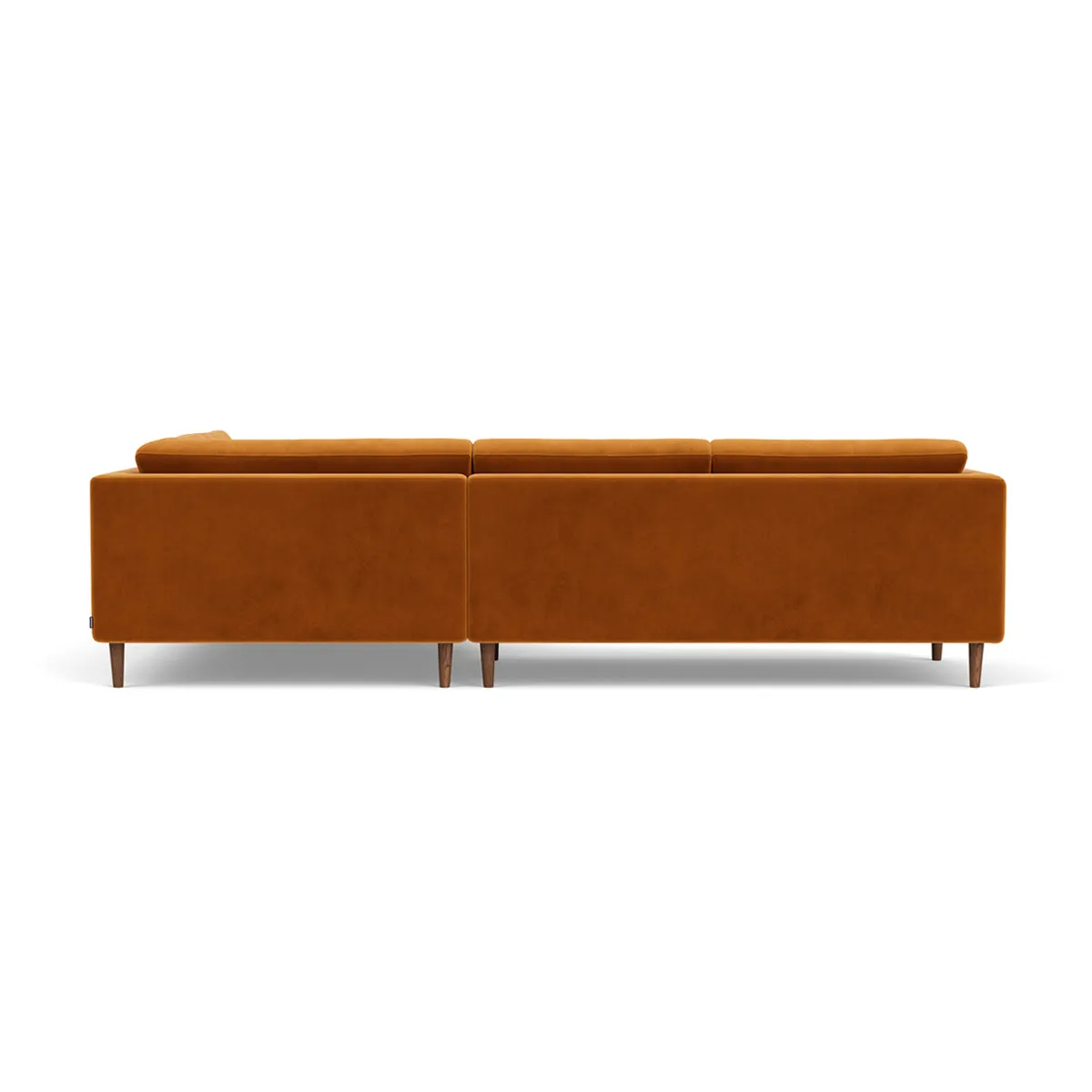 Nelson Velvet Right Corner Sofa