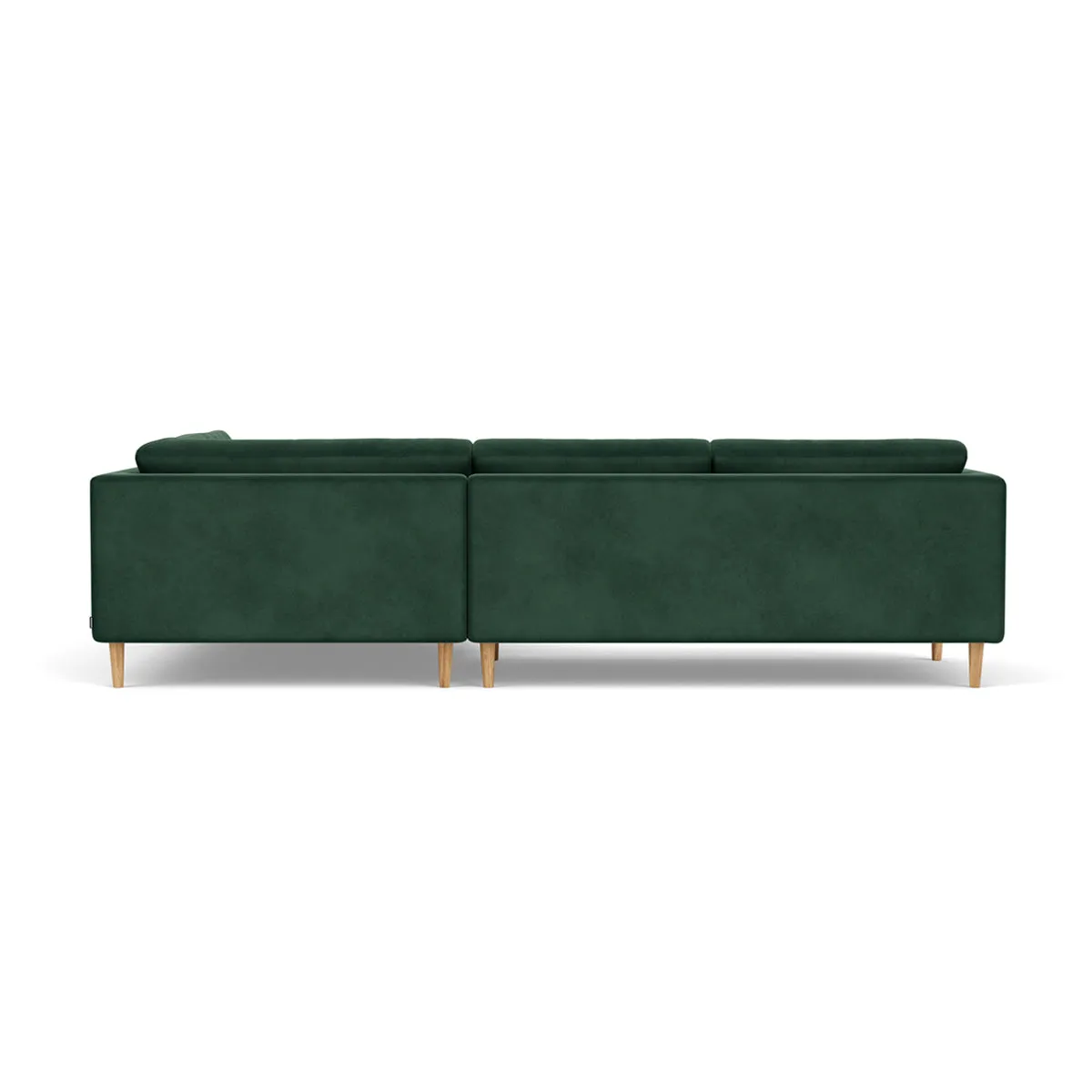 Nelson Velvet Right Corner Sofa