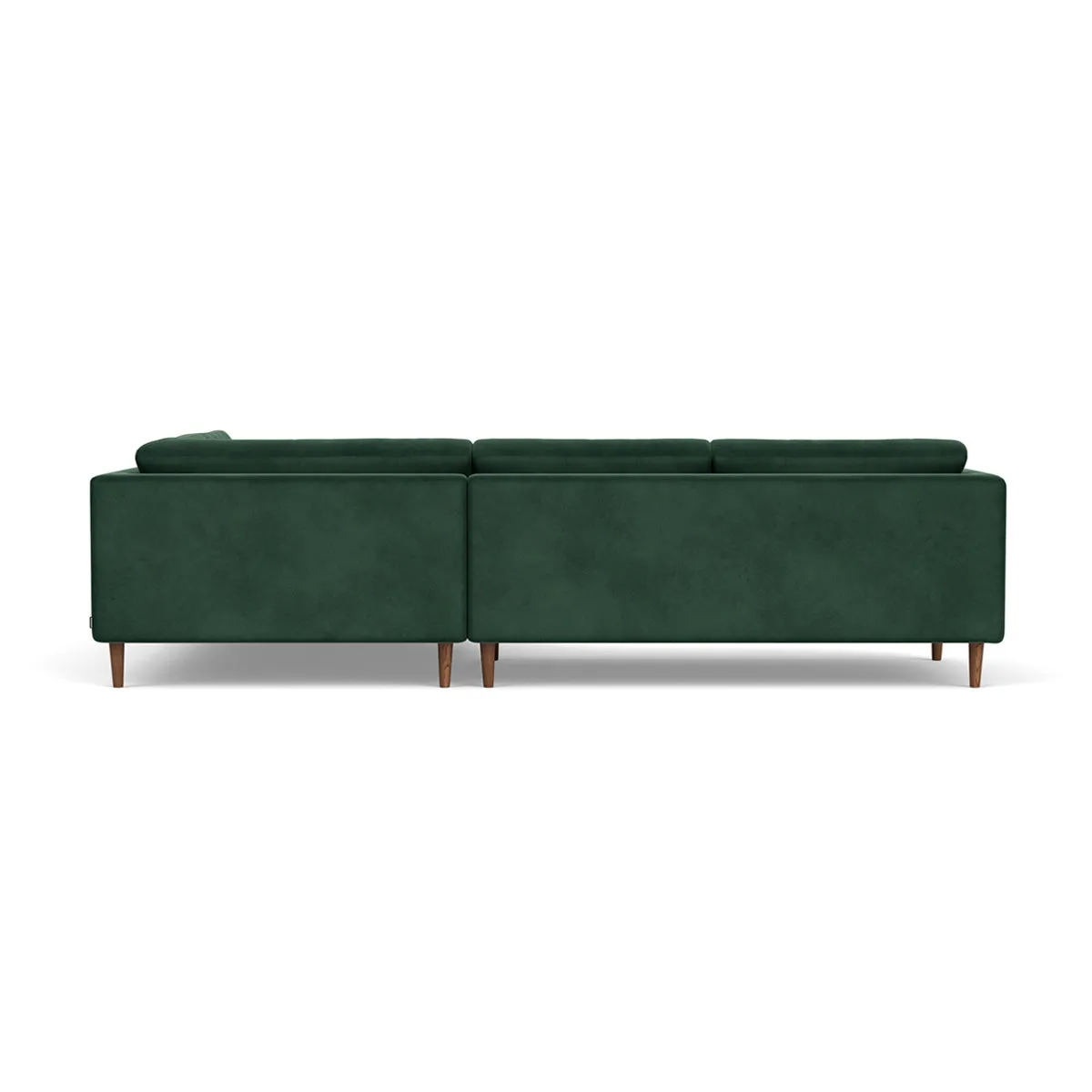 Nelson Velvet Right Corner Sofa