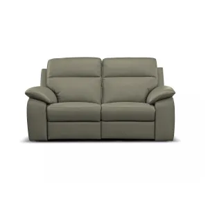 NEW YORK Leather Loveseat Sofa