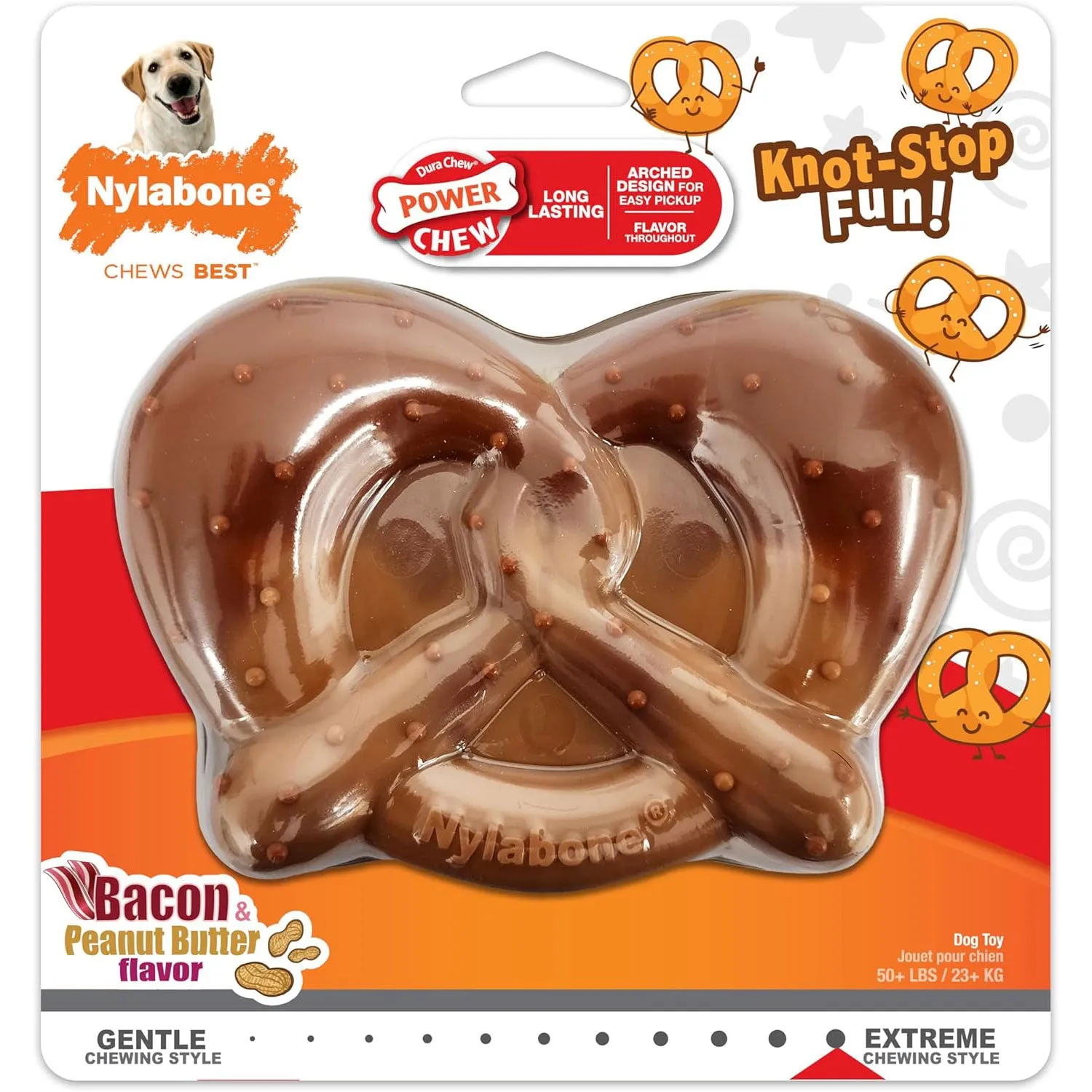 Nylabone Dura Chew Power Chew Pretzel