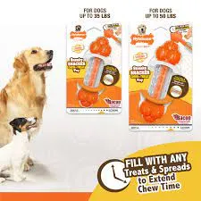 Nylabone Sneaky Snacker Bacon Chew & Treat Dog Chew Toy