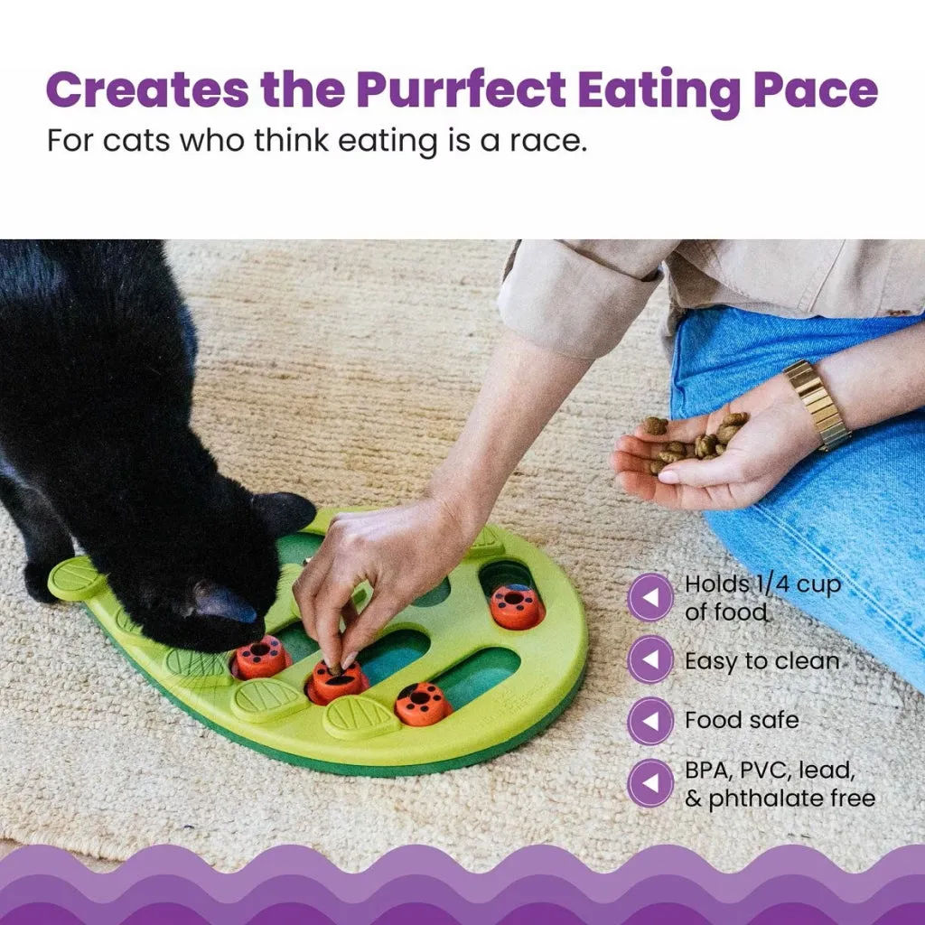 Outward Hound Nina Ottosson Buggin' Out Puzzle & Play Interactive Treat Puzzle For Cats