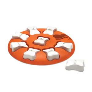 Outward Hound Nina Ottosson Smart Interactive Puzzle Toy For Dogs (Orange)