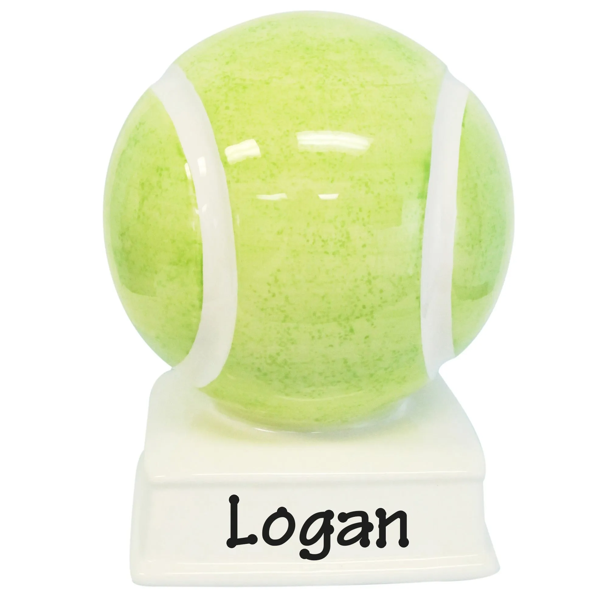 Personalized Tennis Ball Bank