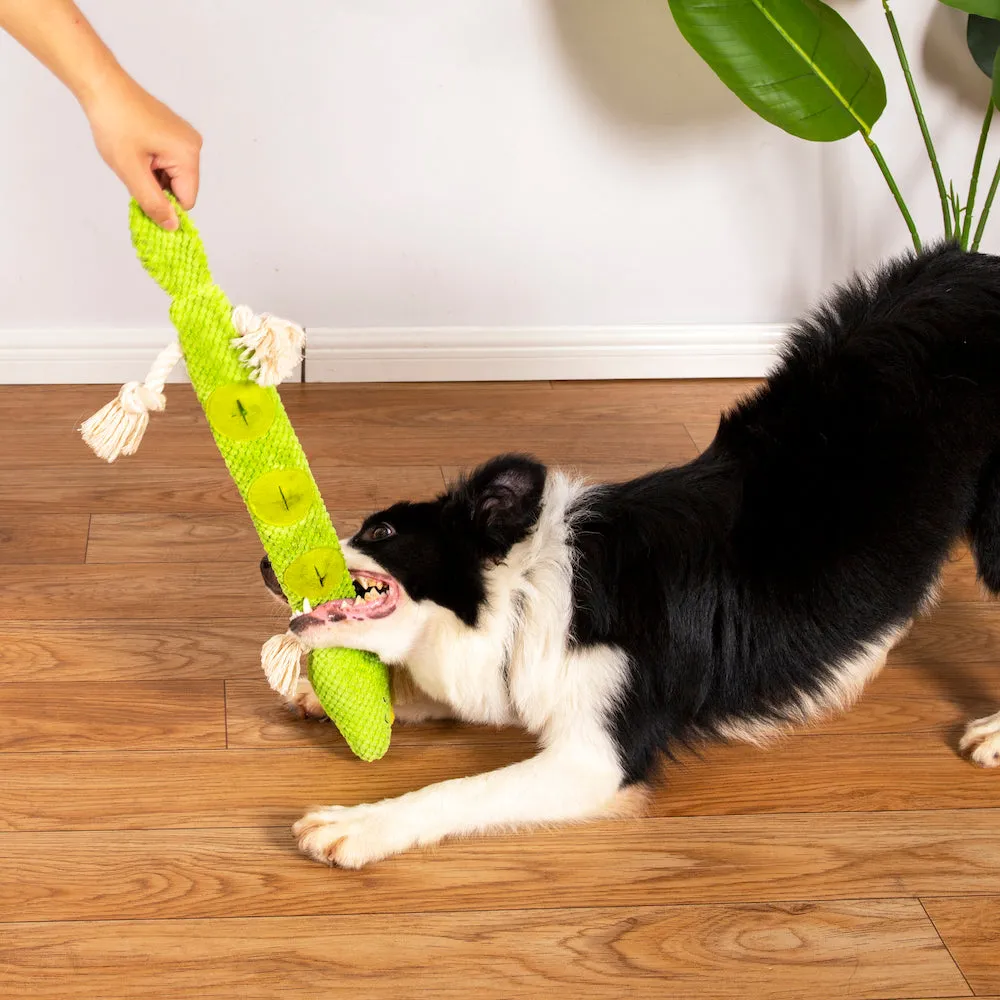 Petkin - Lizard Dog Squeaky Toy