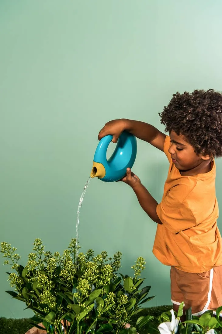 Playful Watering Can. Beach and Sand Toy (Lagoon)