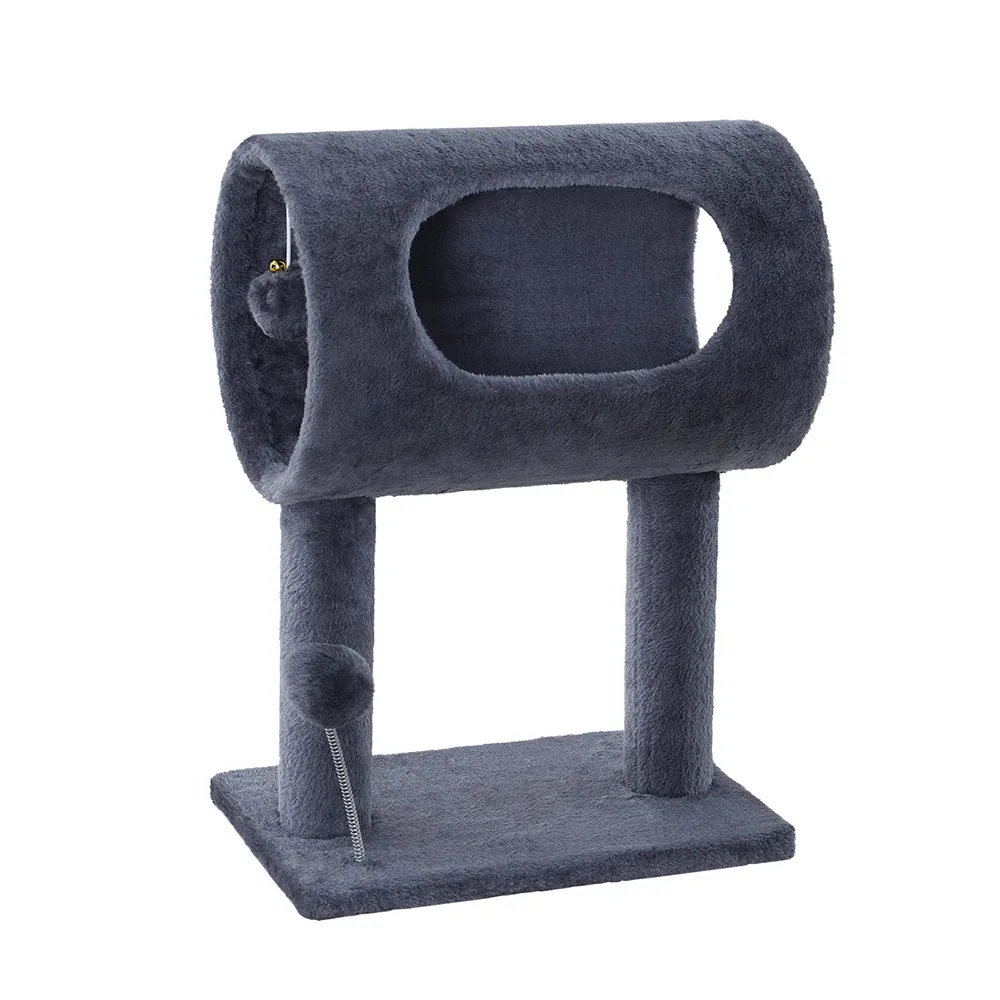 Plush Velvet Small Cat Tree with Sisal Post – i.Pet