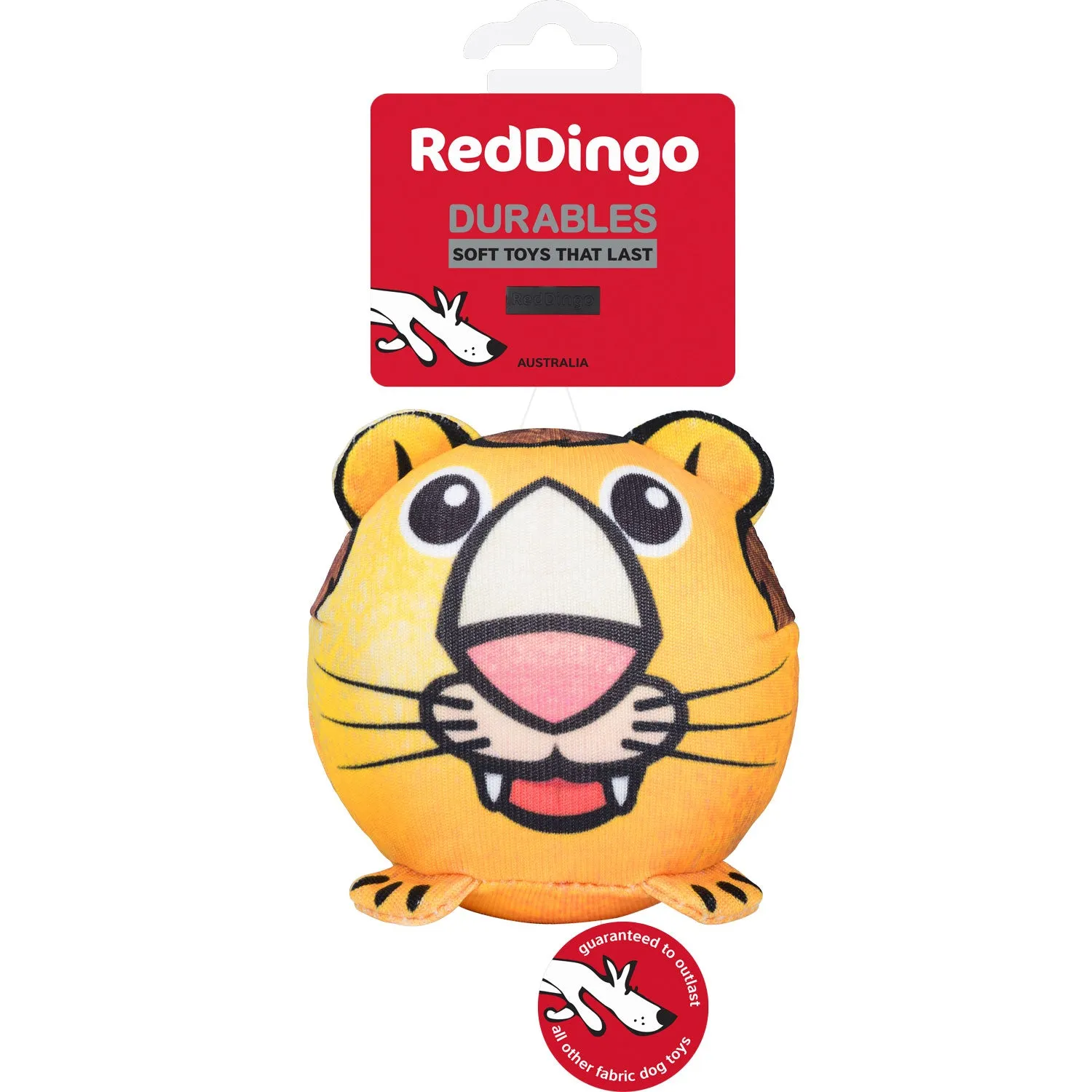 Red Dingo Leo the Lion Durables Ball