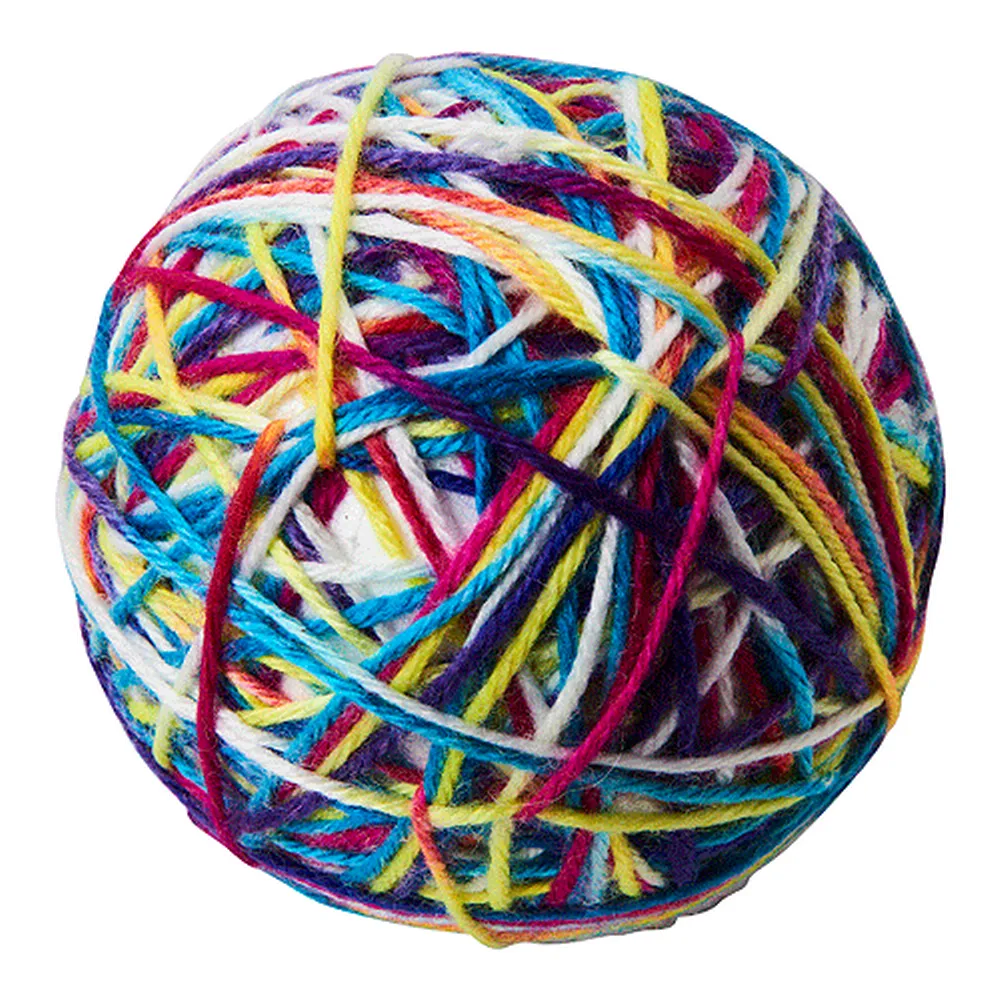 Sew Much Fun Yarn Ball Cat Toy