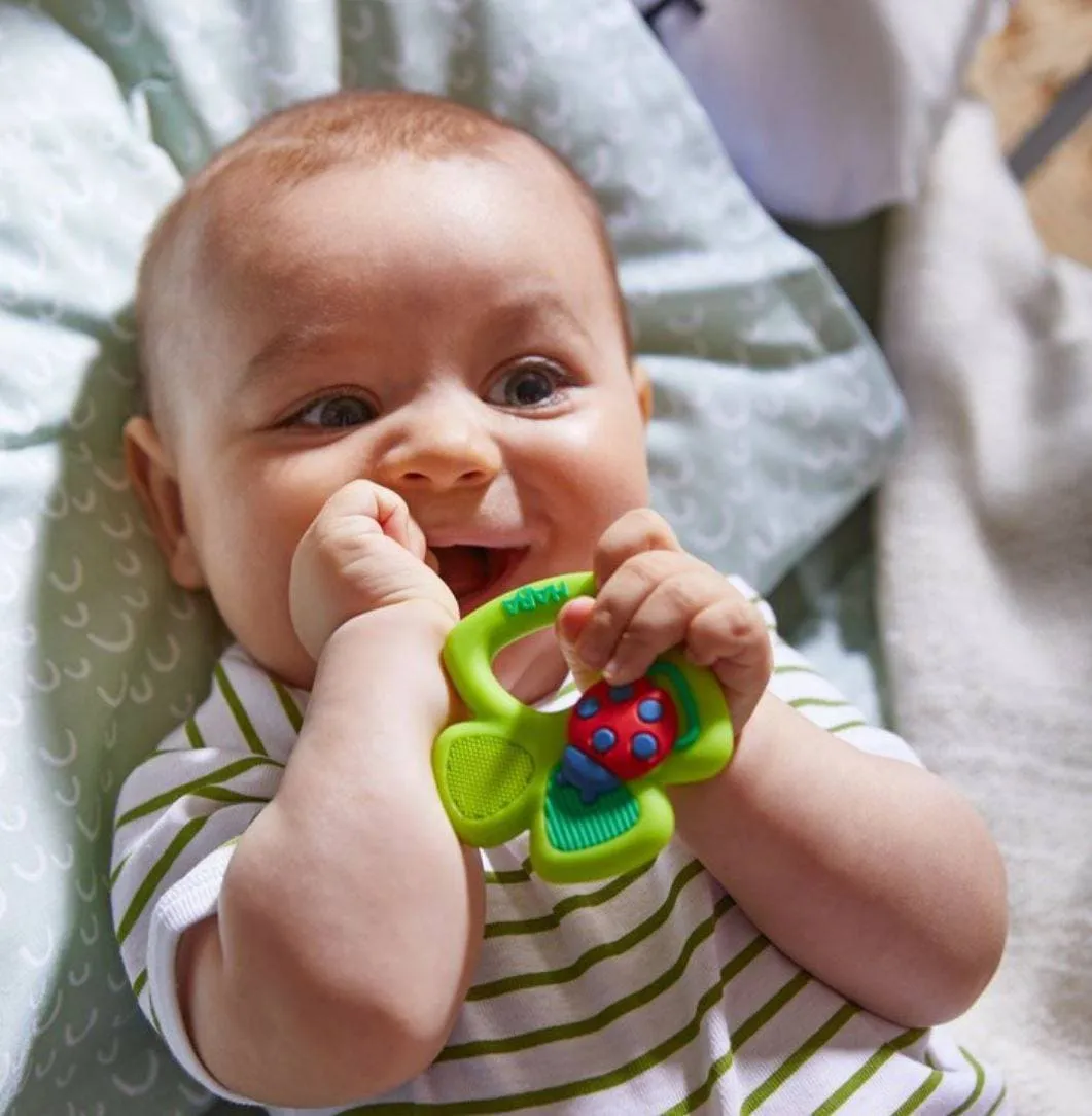 Shamrock Silicone Teether