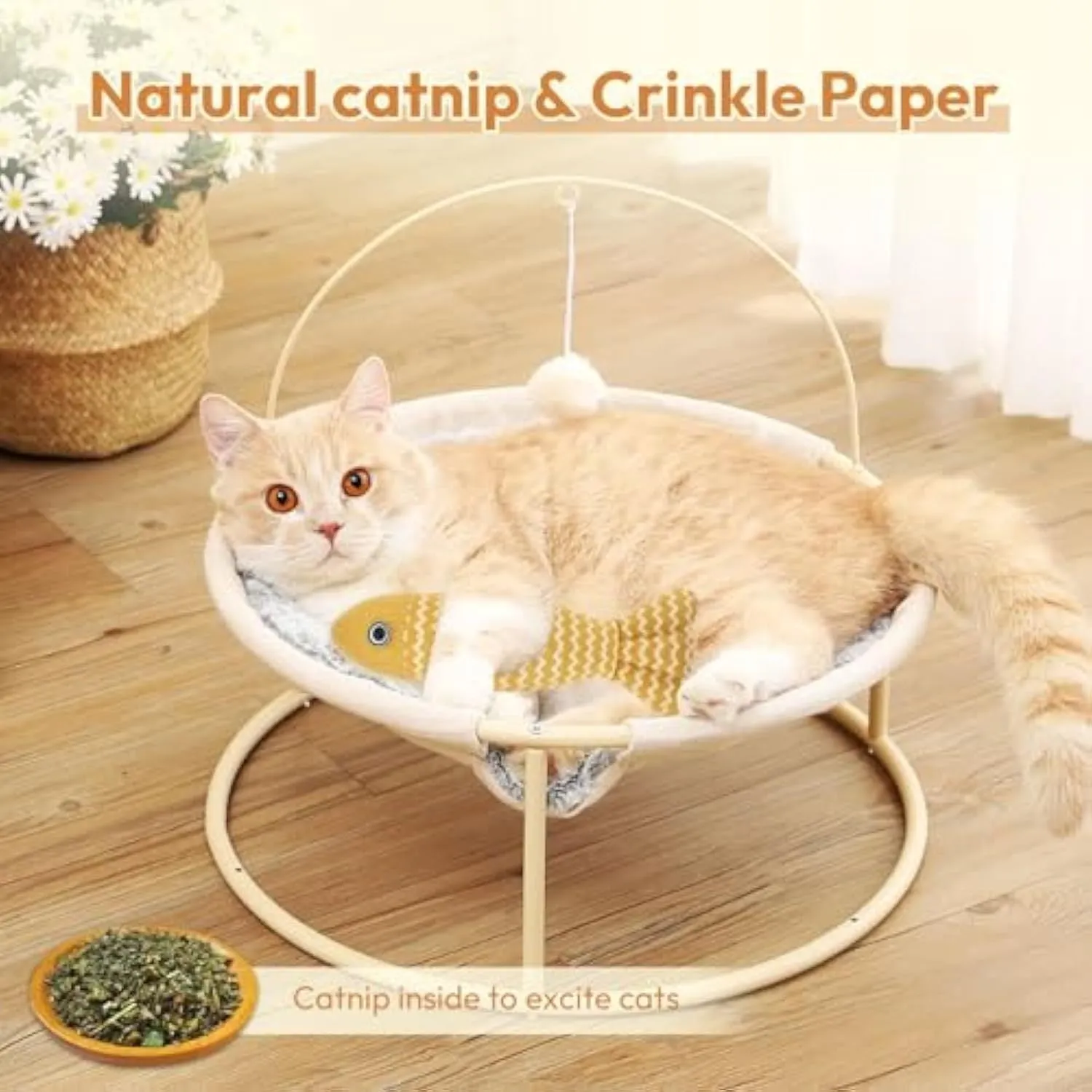 Soft Safe Comfortable Fish Indoor Interactive Exercise Cat Toys With Stuffed Catnip