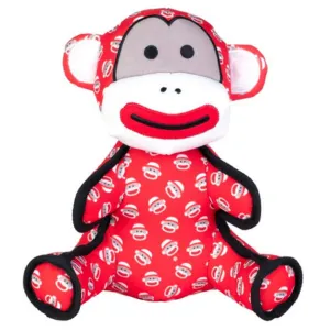 The Worthy Dog Sock Monkey Dog Toy