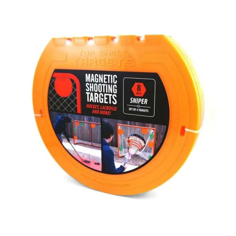 Top Shelf Targets 8" Magnetic Shooting Targets 4-Pack