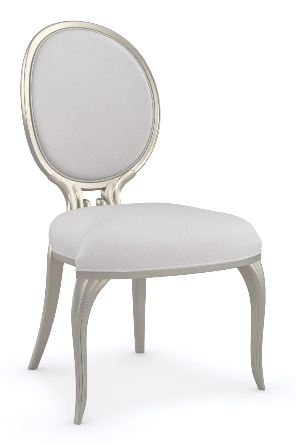 Velvet Modern Side Chair | Caracole Lillian