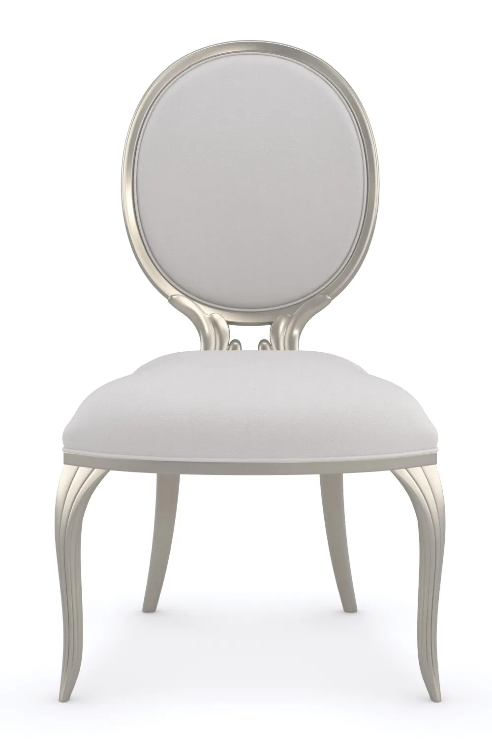 Velvet Modern Side Chair | Caracole Lillian