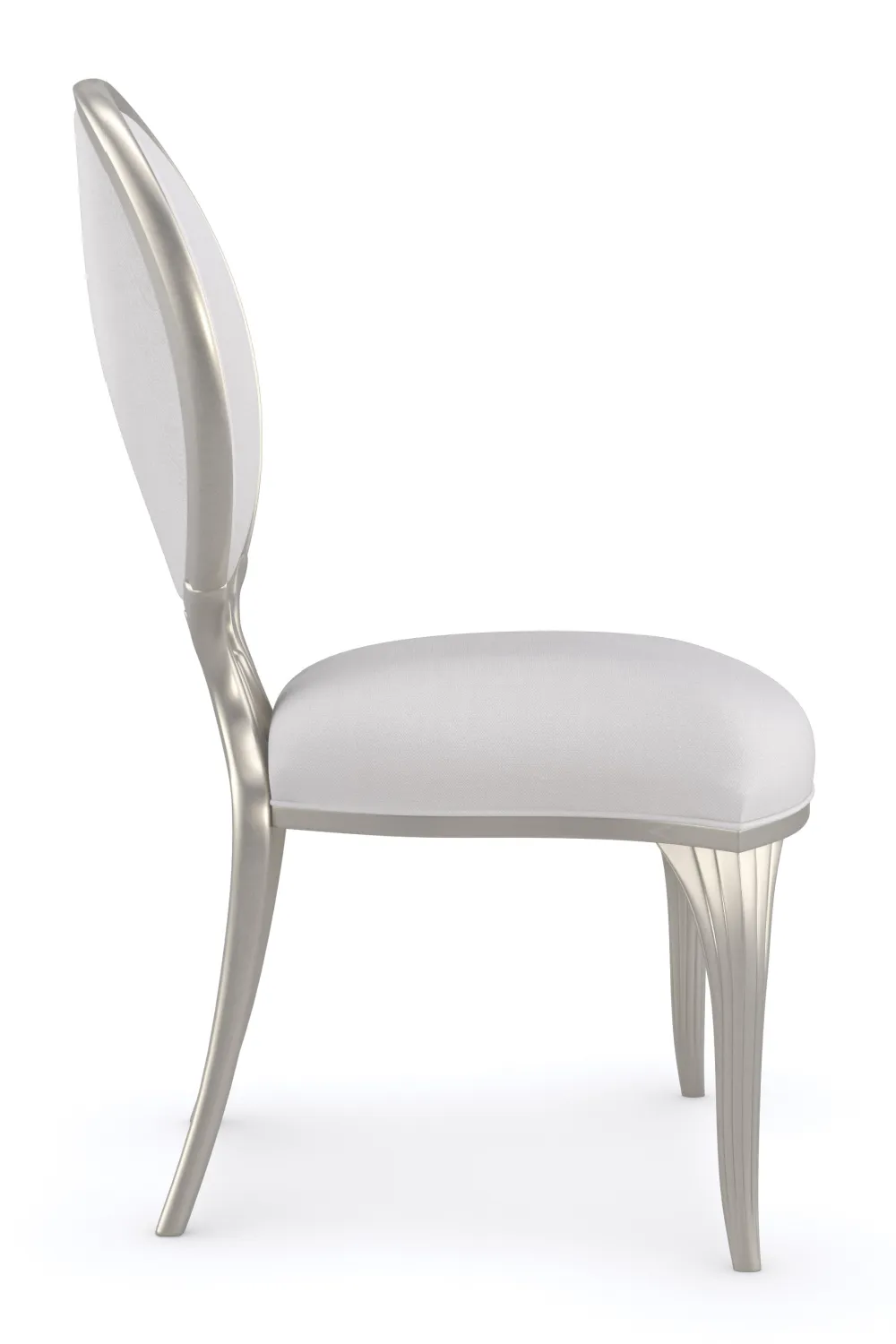 Velvet Modern Side Chair | Caracole Lillian