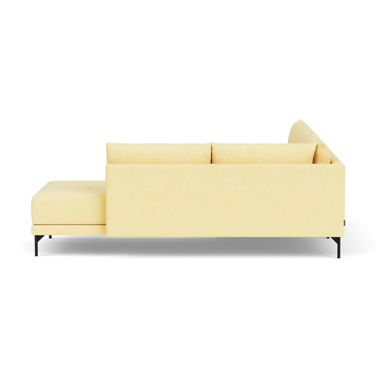 Vivica Fabric Right Sofa Bed (Sun)