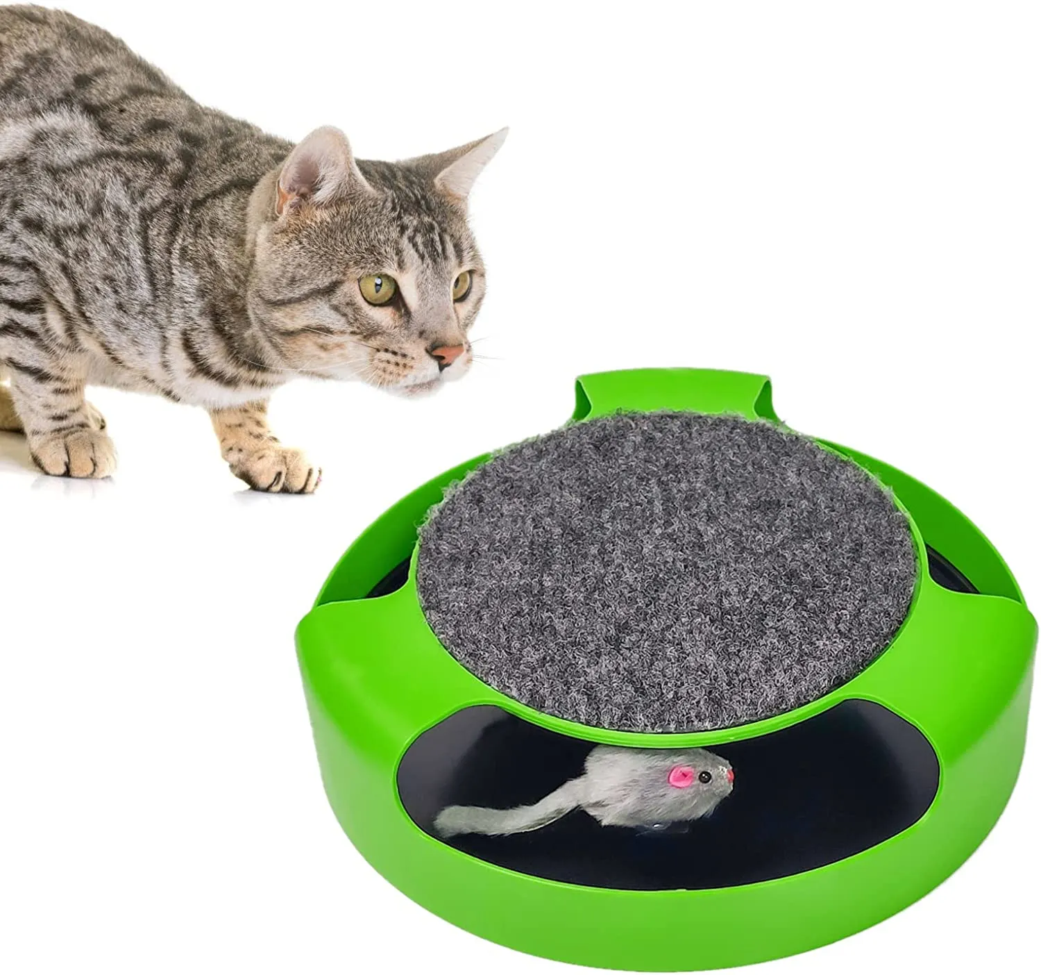 Whirling Cat Toy - The Ultimate Spinning Plaything for Cats