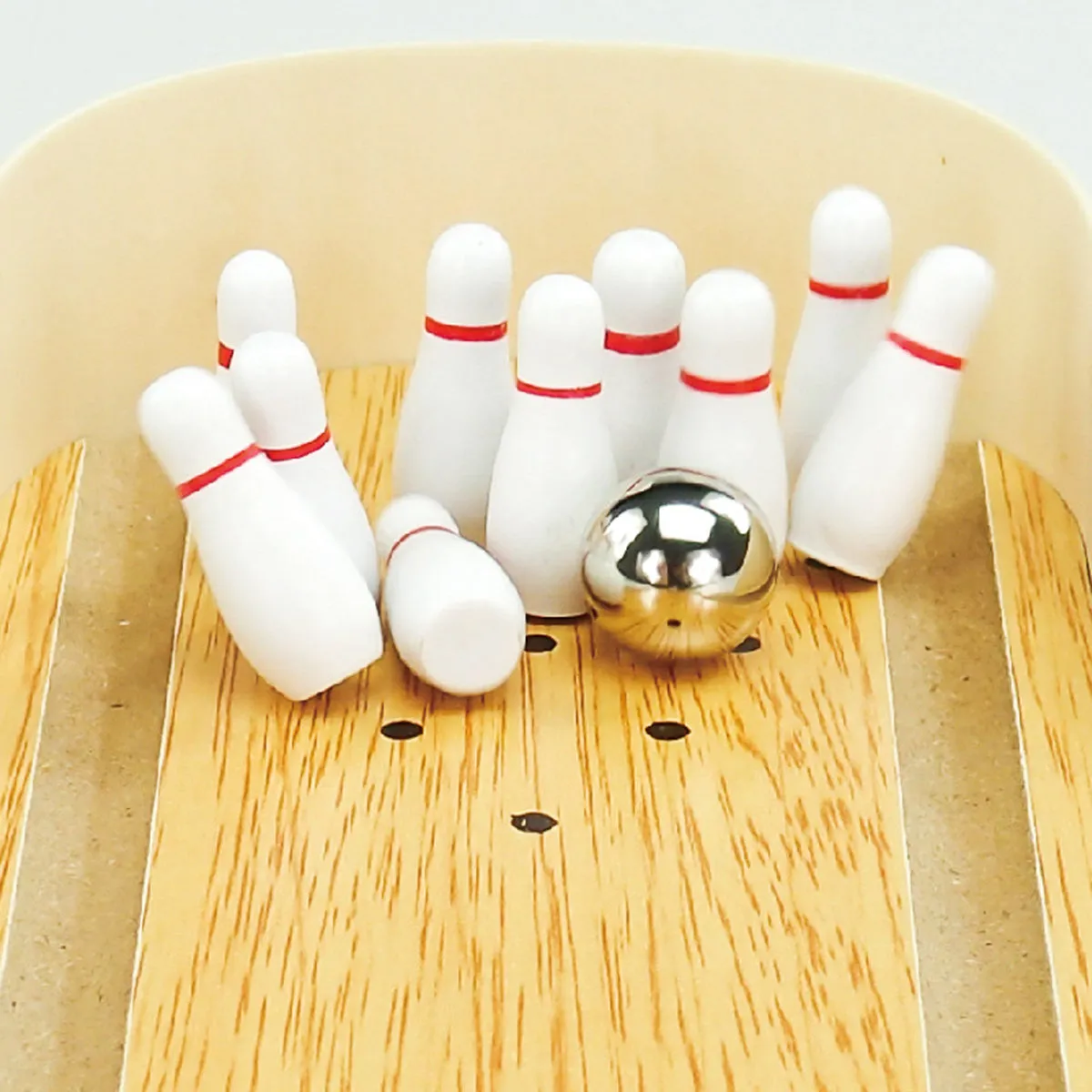 Wooden Bowling Alley