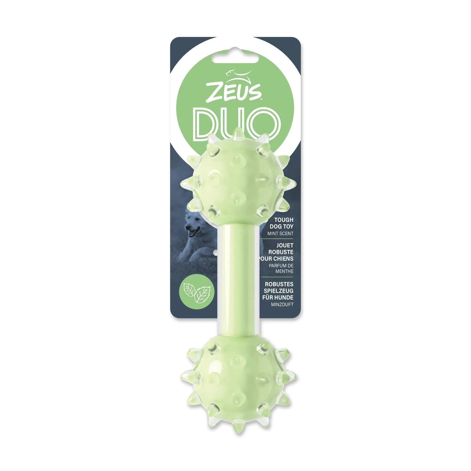 Zeus Duo Spike Dumbbell - Green